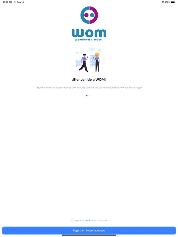 Wom Paraguay iPad  スクリーンショット