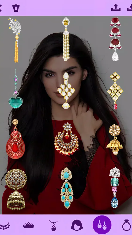 Captures d'écran de Jewelry Women Jewellery Photo