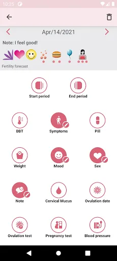 تصاویر WomanLog Pro Calendar