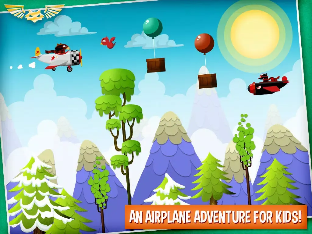 Wombi Airplane - build your own plane and fly it! iPad Screenshots