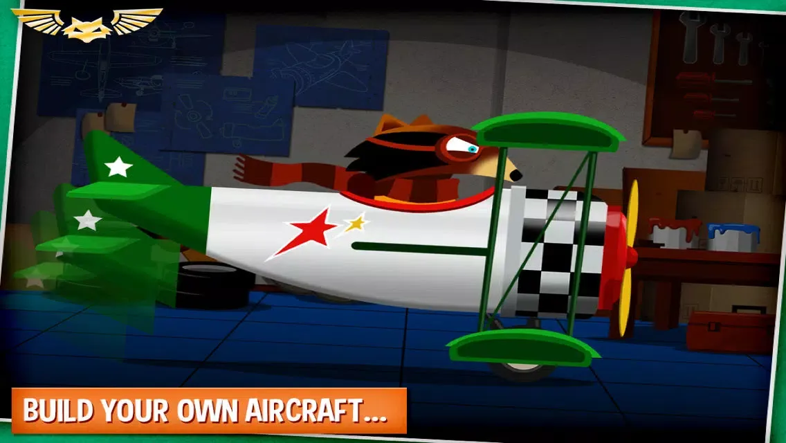Wombi Airplane - build your own plane and fly it! Screenshots