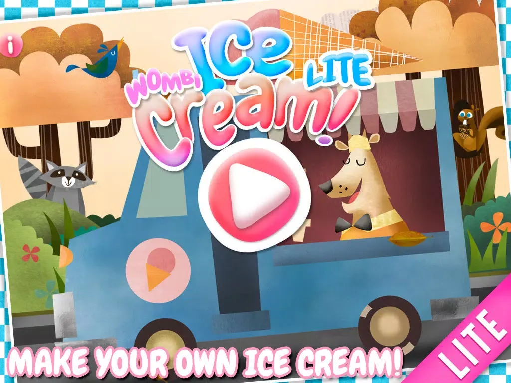 صور Wombi Ice Cream - Make your own ice cream cone! (LITE) iPad 