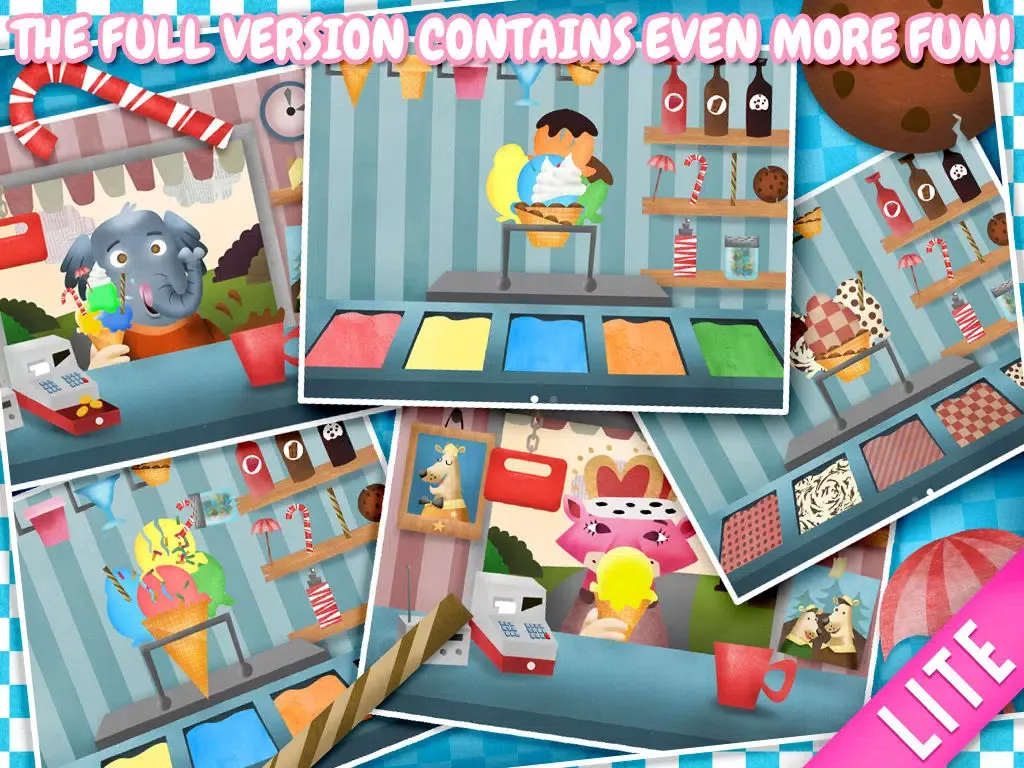 صور Wombi Ice Cream - Make your own ice cream cone! (LITE) iPad 