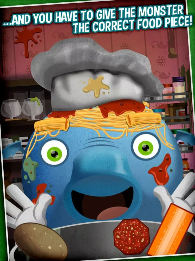 Shape Monster - learn different shapes iPad 應用截圖