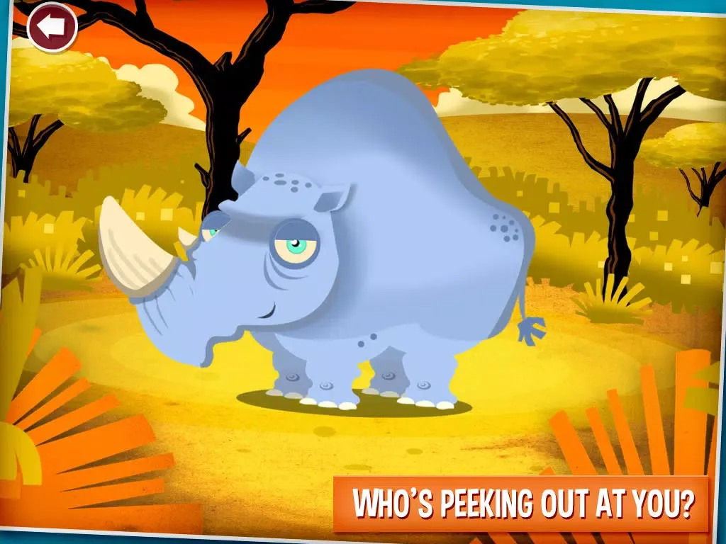 Peekaboo – a free game for toddlers ages 1 - 3 iPad  Screenshots