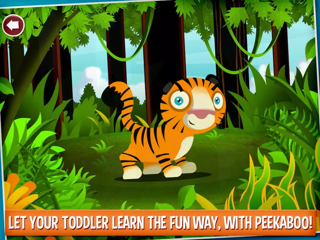 Peekaboo – a free game for toddlers ages 1 - 3 iPad  Screenshots