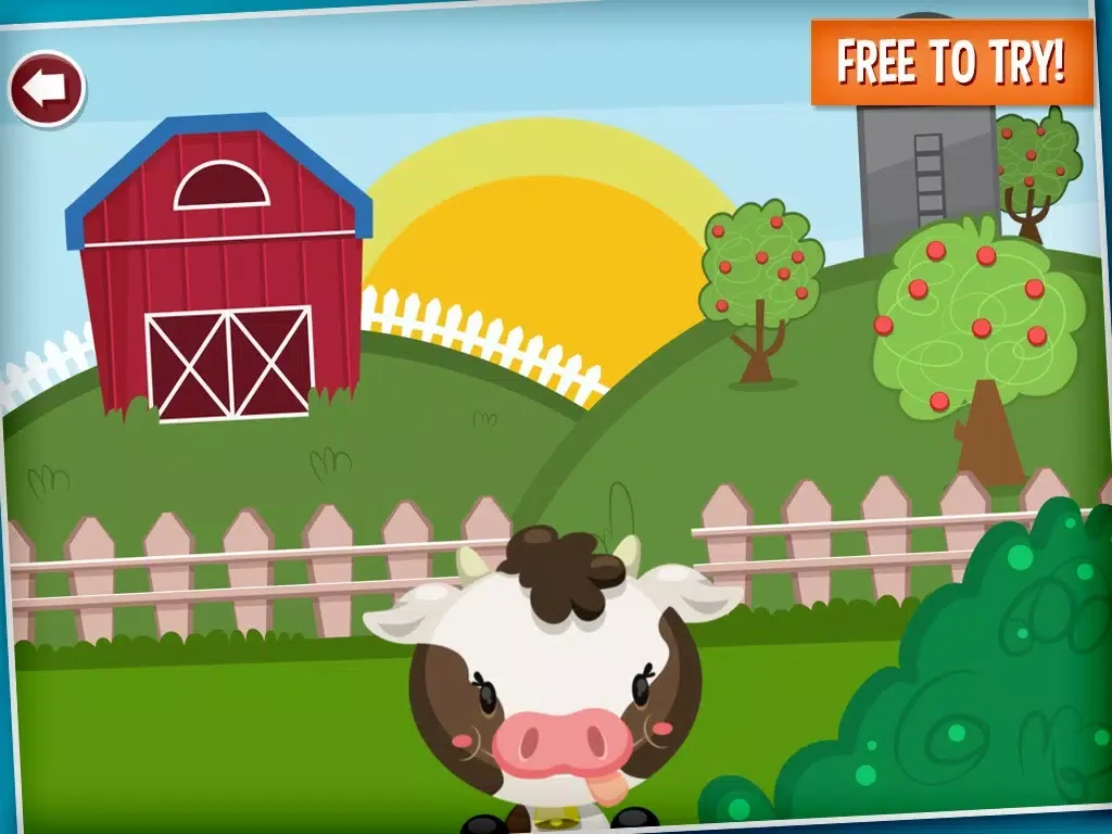 Spot That Animal - a game where toddlers catch cute animals iPad  Screenshots