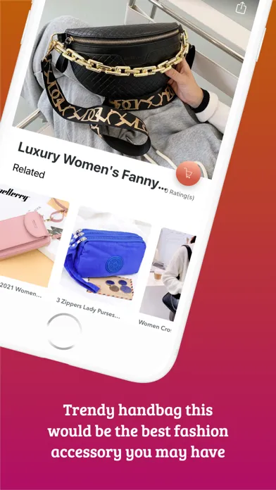 Captures d'écran de Women bag fashion store online
