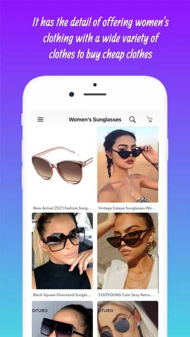 Women's clothing fashion cheap Screenshots