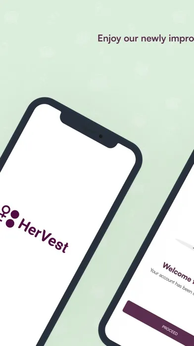 Скриншоты HerVest: Save. Invest