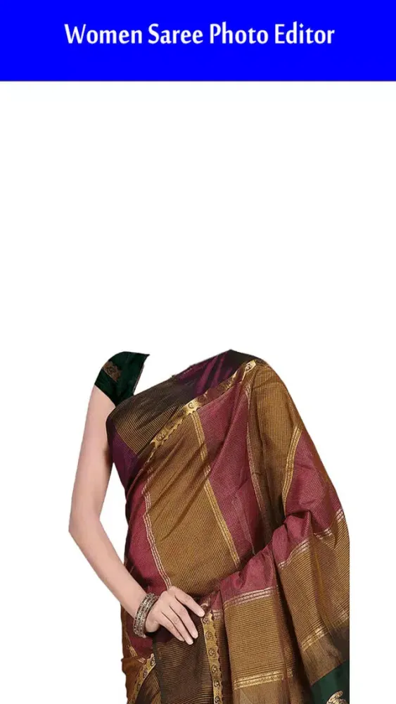 Zrzuty ekranu Women Saree Photo Editor