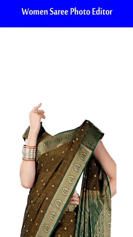 Zrzuty ekranu Women Saree Photo Editor
