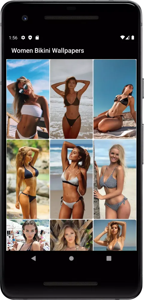 Capturas de pantalla de Women Bikini Wallpaper 2024