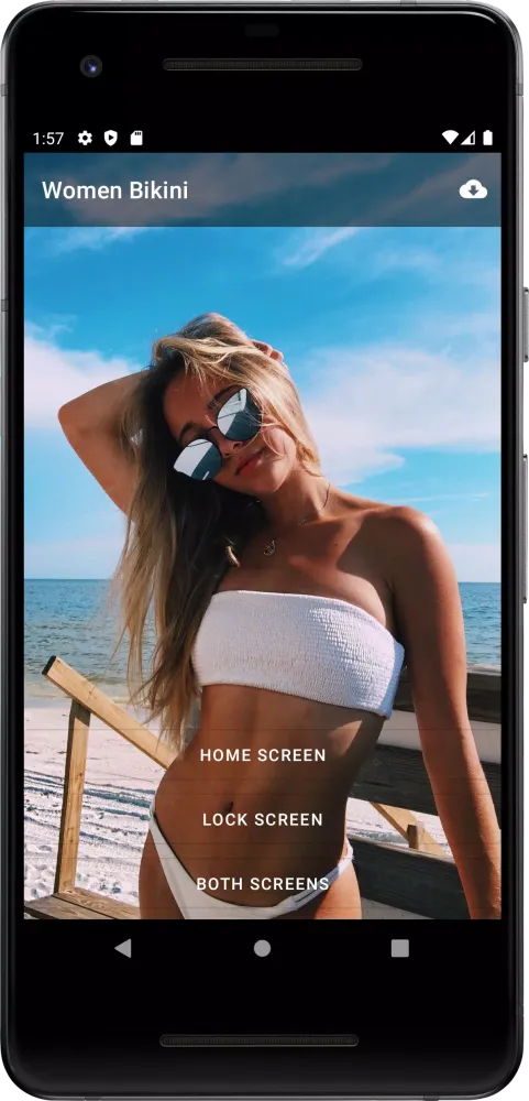 Capturas de pantalla de Women Bikini Wallpaper 2024