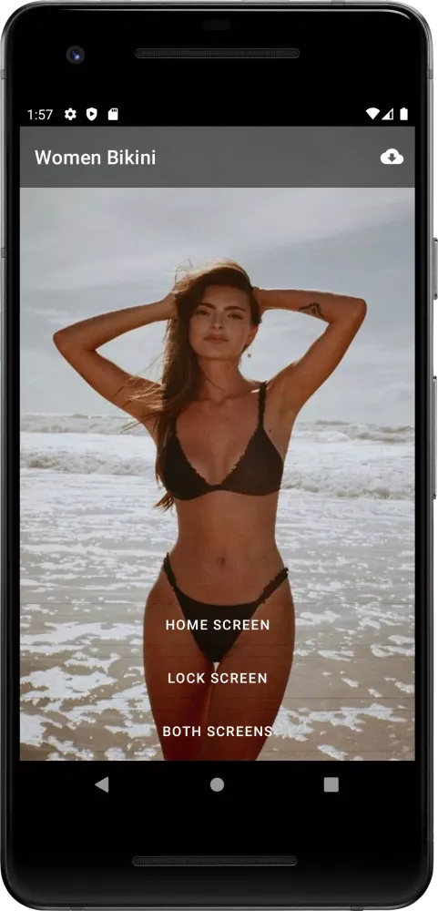 Capturas de pantalla de Women Bikini Wallpaper 2024
