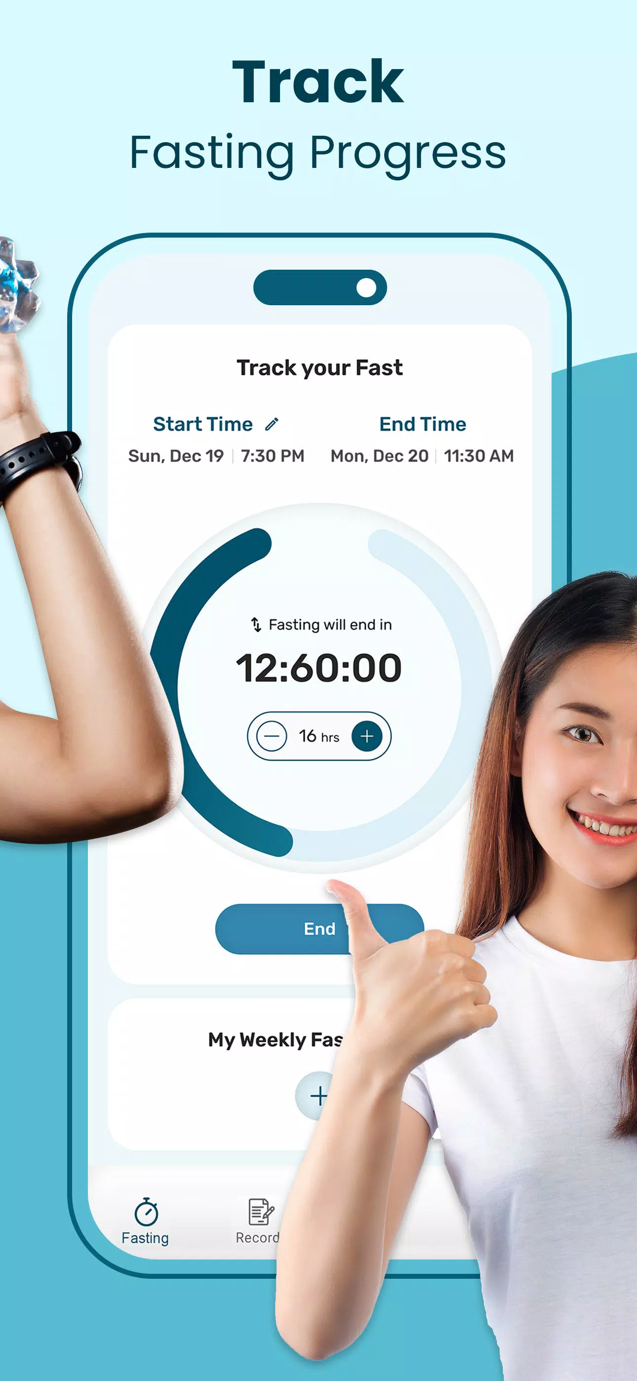Intermittent Fasting Tracker Screenshots