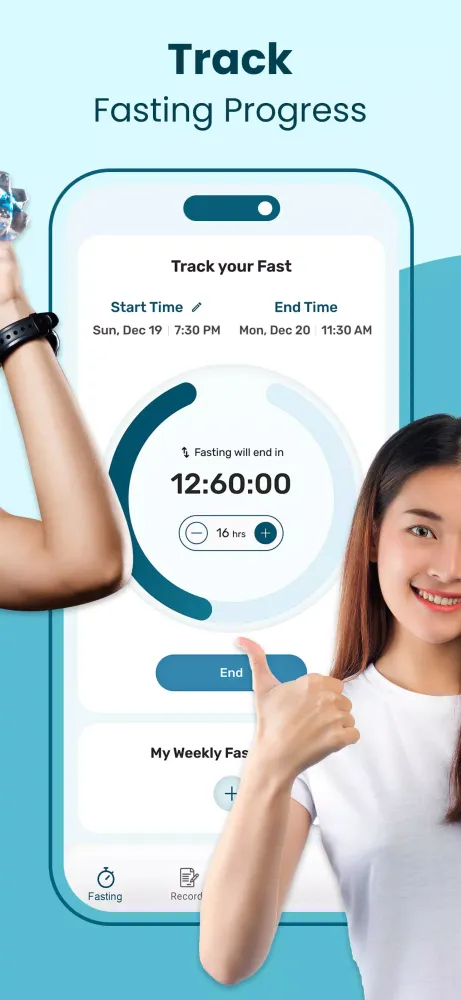 Intermittent Fasting Tracker स्क्रीनशॉट