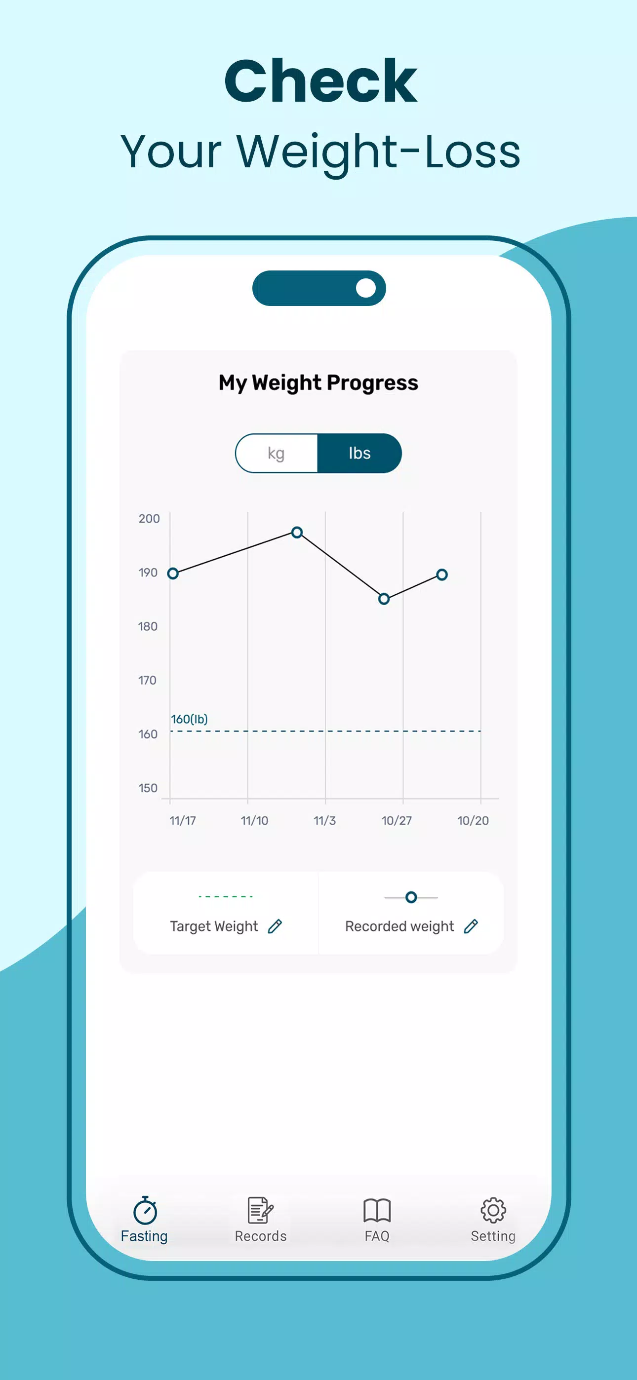 Intermittent Fasting Tracker Screenshots