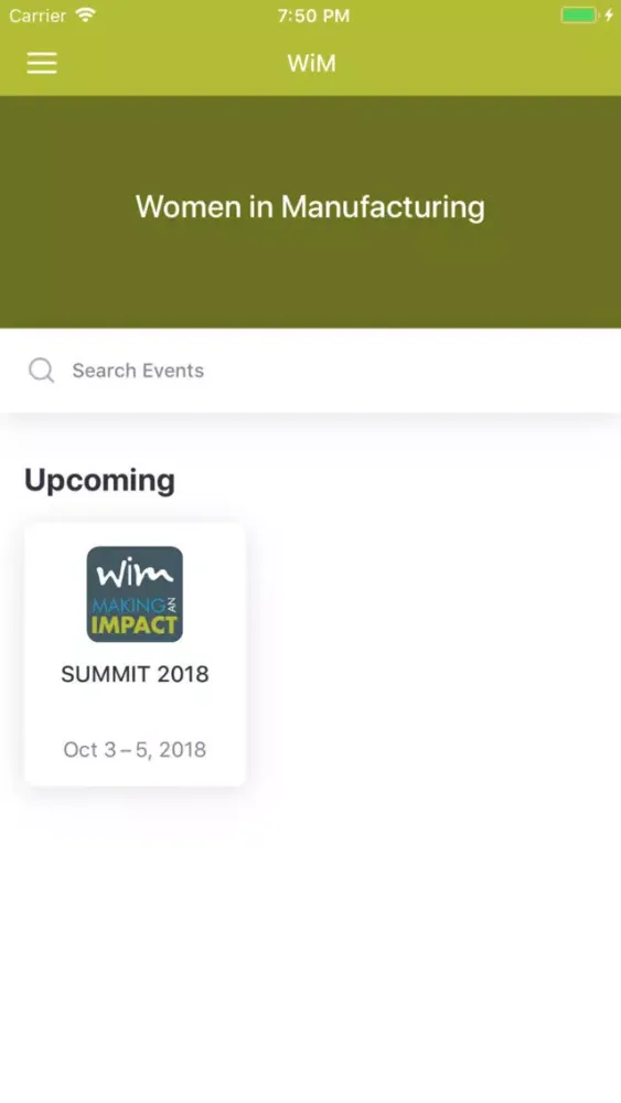 Women in Manufacturing (WiM) Screenshots
