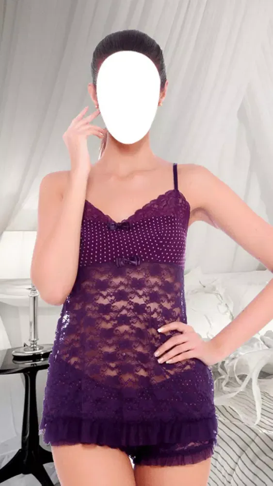 Women Night Wear Shorts Photo Suit Screenshots