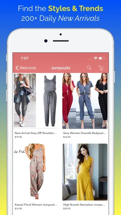 Women's Clothing Online Store Screenshots