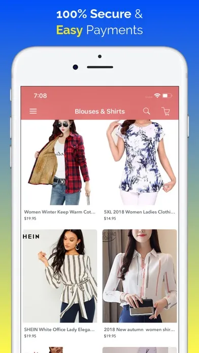 Women's Clothing Online Store Screenshots