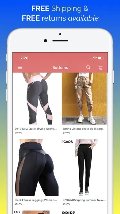 Women's Clothing Online Store Screenshots