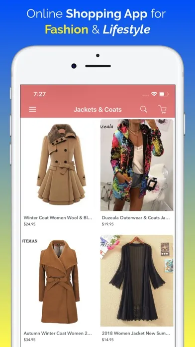 Women's Clothing Online Store Screenshots