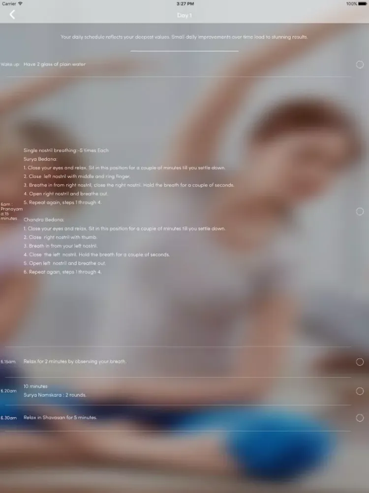 Zrzuty ekranu Dr. Vasundhara's Women's Yoga - For Healthy Lifestyle, Fitness and Weight Loss iPad 