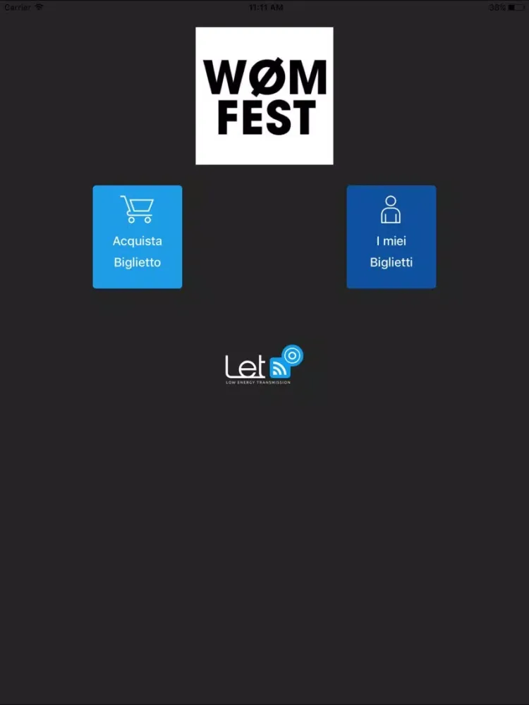 Скриншоты Wom Fest app iPad 