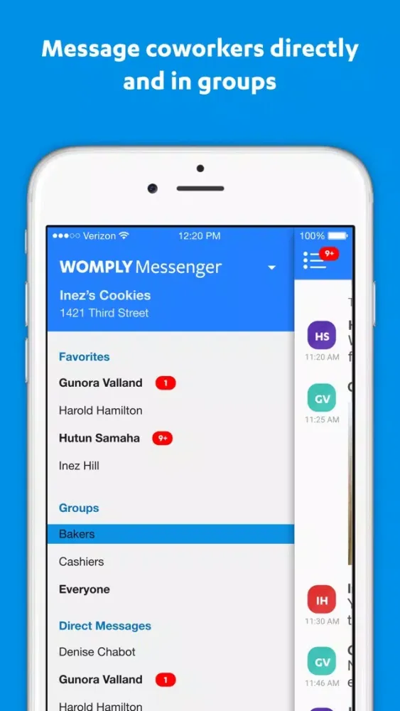 تصاویر Womply - Messaging For Work