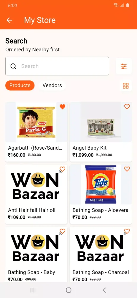 WON Bazaar スクリーンショット