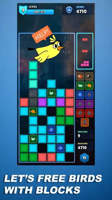 Block Blast Bird- Puzzle Games স্ক্রিনশট