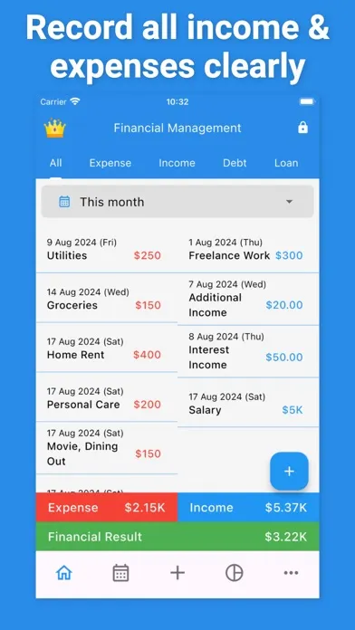 Screenshot di Expense Tracker, Money Manager