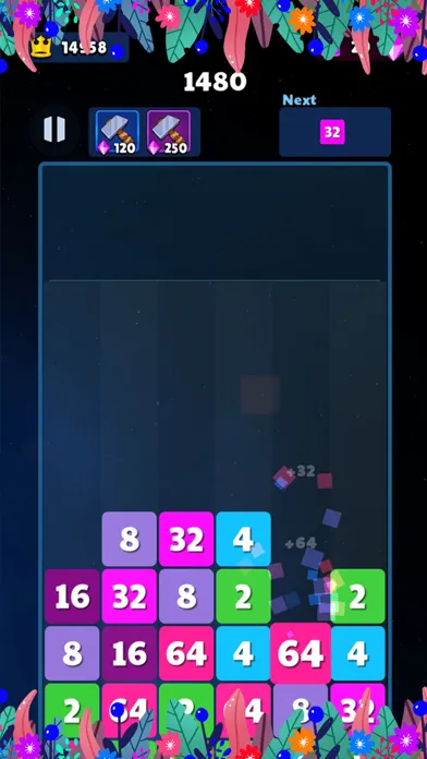 2088: Number Puzzle Games 2048 Screenshots