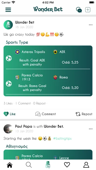 Wonder Bet Screenshots