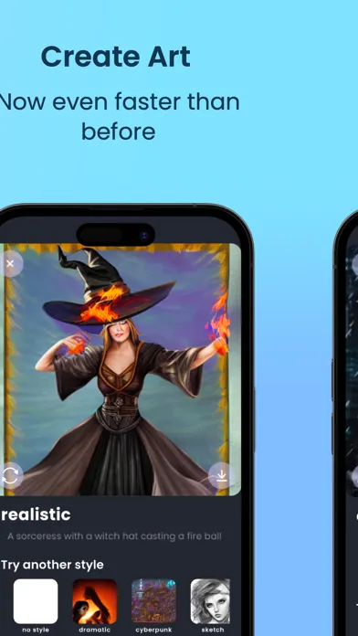 Tangkapan skrin AI Mage - Wonder Pic Generator