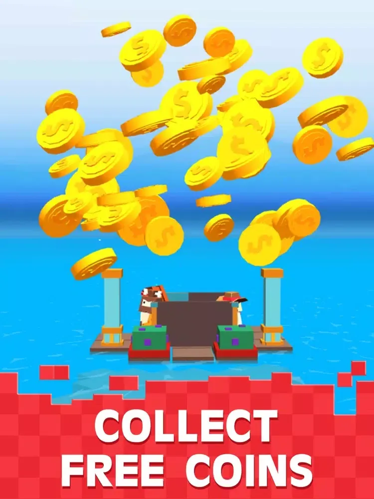 Idle Rafts: Sea Tycoon iPad  স্ক্রিনশট