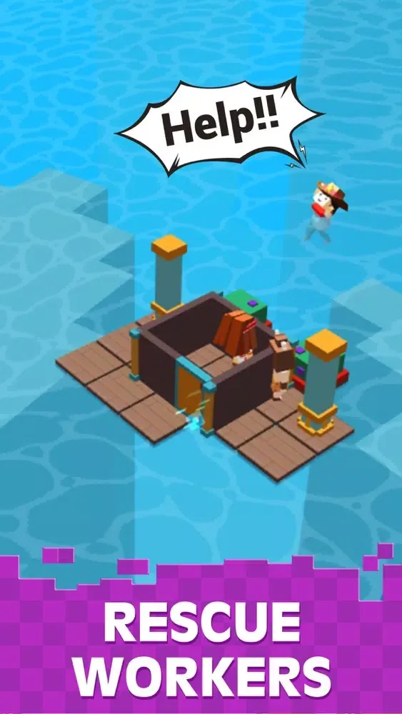 Idle Rafts: Sea Tycoon স্ক্রিনশট