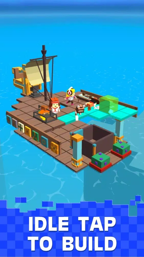 Idle Rafts: Sea Tycoon স্ক্রিনশট