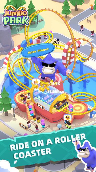 Jumbo Park: Idle Tycoon Screenshots