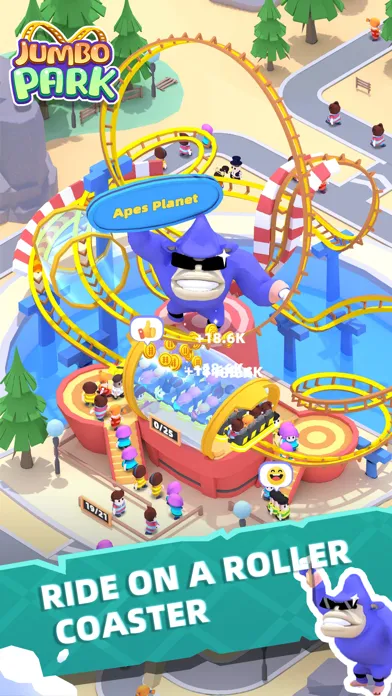 Screenshot di Jumbo Park: Idle Tycoon