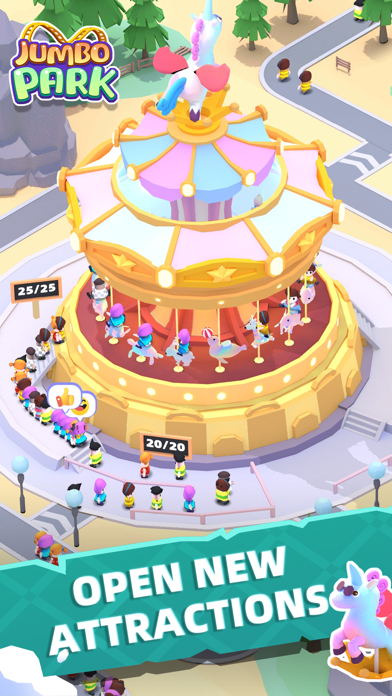 Jumbo Park: Idle Tycoon Screenshots