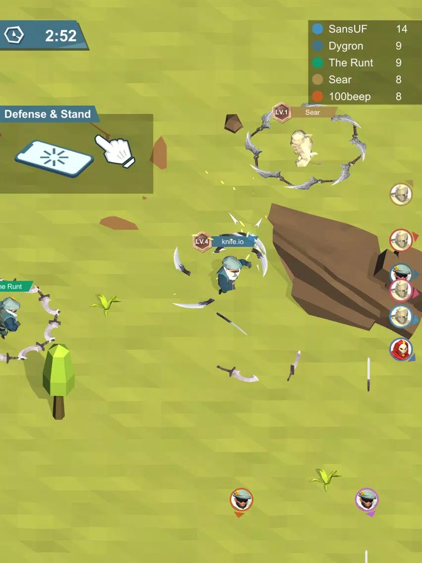 knife.io!! iPad  स्क्रीनशॉट
