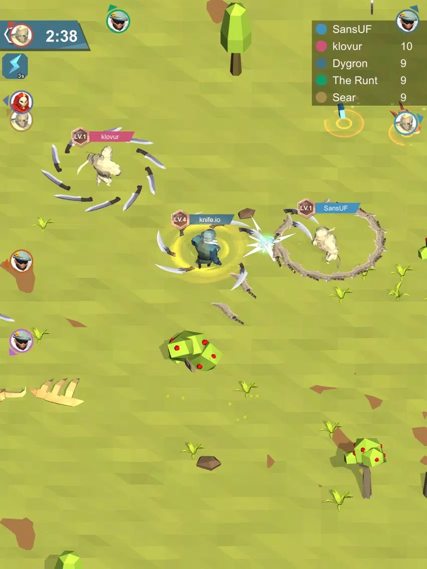 knife.io!! iPad  स्क्रीनशॉट
