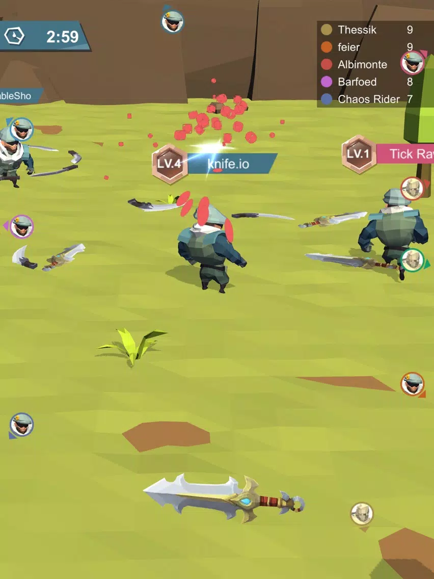 knife.io!! iPad  स्क्रीनशॉट