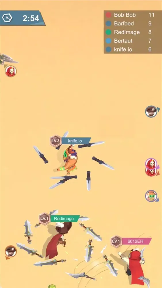 Screenshot di knife.io!!