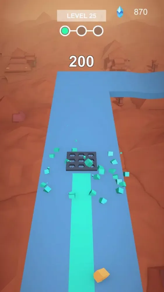Capturas de tela do Human Runner 3D--Fun Race
