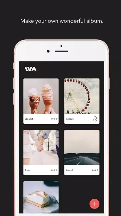 Wonderalbum- Secure photos with folder management स्क्रीनशॉट