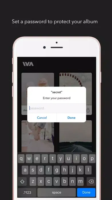 Wonderalbum- Secure photos with folder management स्क्रीनशॉट